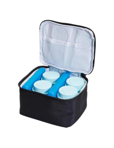Bolsa Térmica Zomee para Leche Materna con 4 Biberones y Hielo