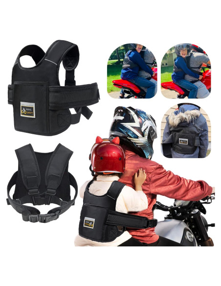 Arnés de Seguridad Infantil YISNDYA Ajustable Reflectante 3-12 Años