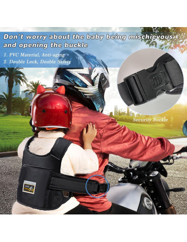 Arnés de Seguridad Infantil YISNDYA Ajustable Reflectante 3-12 Años