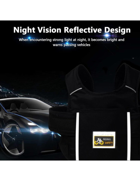 Arnés de Seguridad Infantil YISNDYA Ajustable Reflectante 3-12 Años