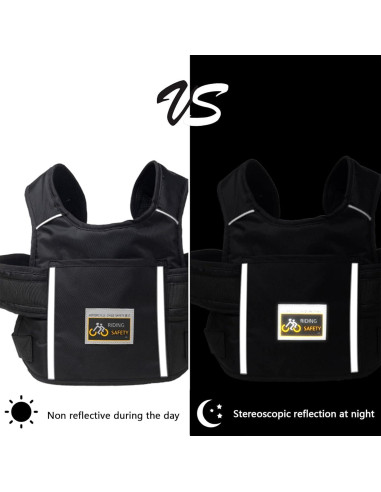 Arnés de Seguridad Infantil YISNDYA Ajustable Reflectante 3-12 Años