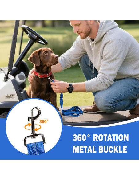 Correa de Seguridad para Perros Hezaosth Azul Ajustable