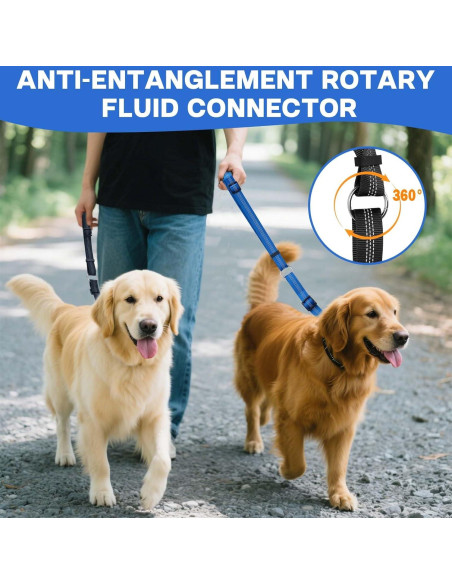 Correa de Seguridad para Perros Hezaosth Azul Ajustable