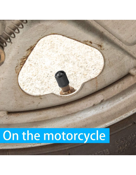 150 Tapas de Válvula de Neumático Awpeye Universales Negras