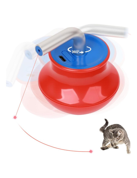 Juguete Interactivo para Gatos Pet Prime - Láser Automático 360