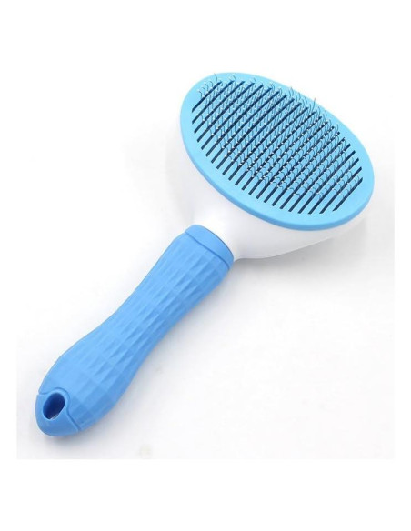 Cepillo Autolimpiante para Mascotas Loro Essentials - Azul