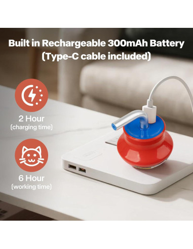 Juguete Interactivo para Gatos Pet Prime - Láser Automático 360