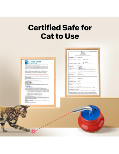 Juguete Interactivo para Gatos Pet Prime - Láser Automático 360