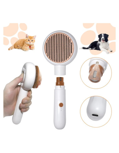 Cepillo y Lima de Uñas 2 en 1 Letwearn para Gatos y Perros