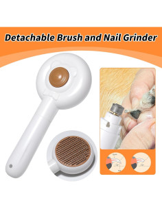 Cepillo y Lima de Uñas 2 en 1 Letwearn para Gatos y Perros 2