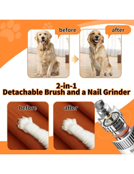 Cepillo y Lima de Uñas 2 en 1 Letwearn para Gatos y Perros Cepillo y Lima de Uñas 2 en 1 Letwearn para Gatos y Perros