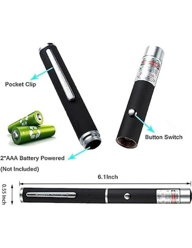 Puntero Láser para Gatos Yiwu 2158 Rojo Interactivo