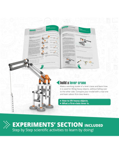 Engino Juguete STEM Mecánica Palancas y Estructuras 9+