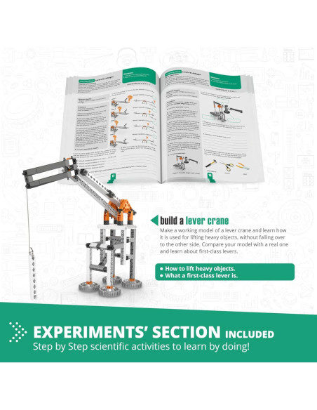 Engino Juguete STEM Mecánica Palancas y Estructuras 9+