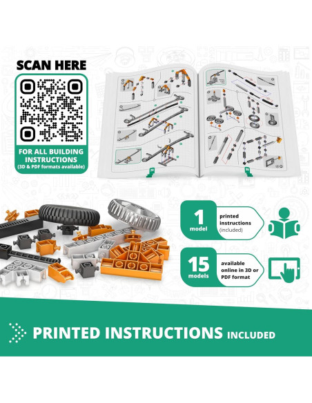 Engino Juguete STEM Mecánica Palancas y Estructuras 9+