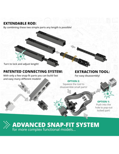Engino Juguete STEM Mecánica Palancas y Estructuras 9+