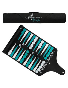 Juego de Backgammon Plegable Dragonfly Escape 38.1x30.5cm