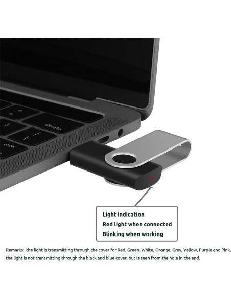 Unidad Flash USB 2.0 Enfain 1GB Paquete de 10 Colores Mixtos Unidad Flash USB 2.0 Enfain 1GB Paquete de 10 Colores Mixtos