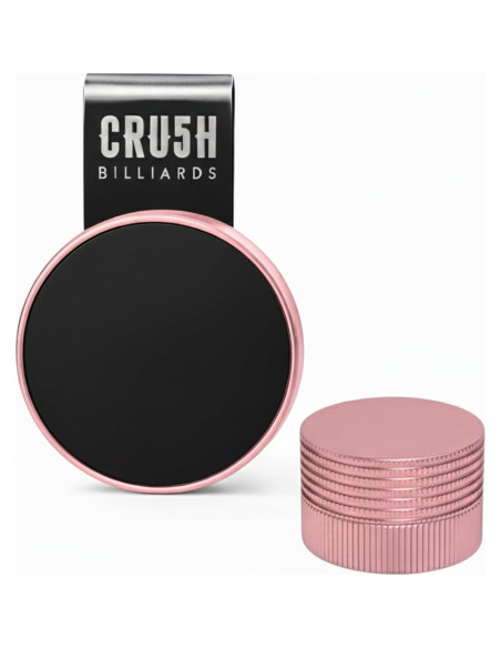 Soporte de Tiza Magnético Cru5h Billiards con Clip y Tapa