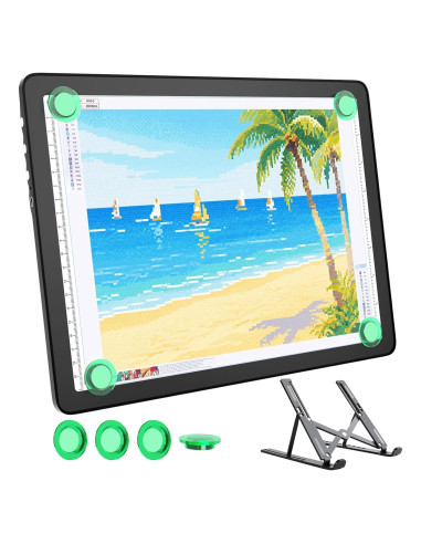 Caja de Luz A4 Bawaslom Recargable con Soporte Ajustable