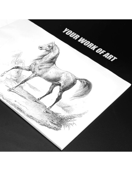 Bloc de papel de calco Bachmore 22.86x30.48 cm, 75 hojas