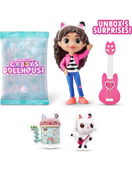 5 Sorpresa Casa de Gabby ZURU - Figuras Coleccionables 240g