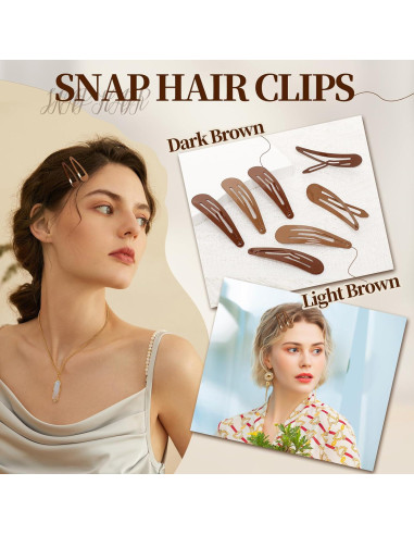 Juego de Horquillas Marrones MESTYOICR 320 Piezas Accesorios