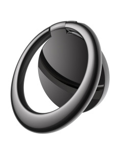 Soporte de dedo metálico JETech para teléfono - Negro