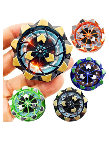 Trompos Giratorios Antiestrés 4-Pack Genérico - Juguetes para Niños