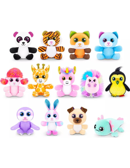 Zuru 5 Sorpresa Peluches Misteriosos Set con Stickers