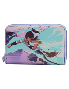 Cartera Loungefly Legend of Korra con cierre y ranuras