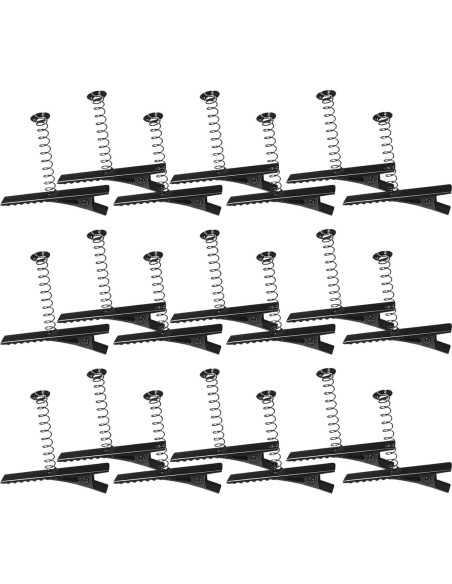 100 Clips de Cabello de Metal Hoceium con Resorte - Pato DIY 100 Clips de Cabello de Metal Hoceium con Resorte - Pato DIY