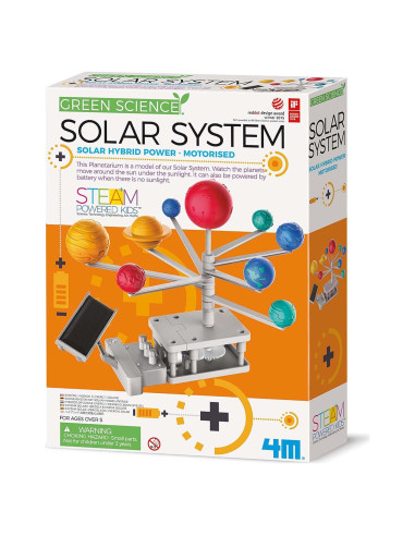 Kit de Ciencia Verde 4M - Modelo Solar Motorizado DIY 27.3 cm