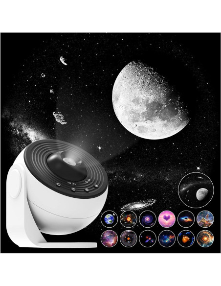 Proyector Planetario Luz Nocturna Shenzhen Bolong 360 13 Discos