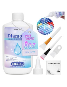 KISREL Sellador de Pintura de Diamante 240ml 5D Adhesivo