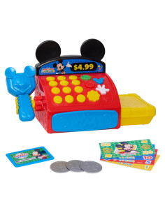 Registradora Disney Jr. Mickey Mouse con Sonidos y Dinero de Juego