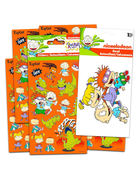 Set de Stickers y Calcomanías Rugrats Reptar - Nickelodeon