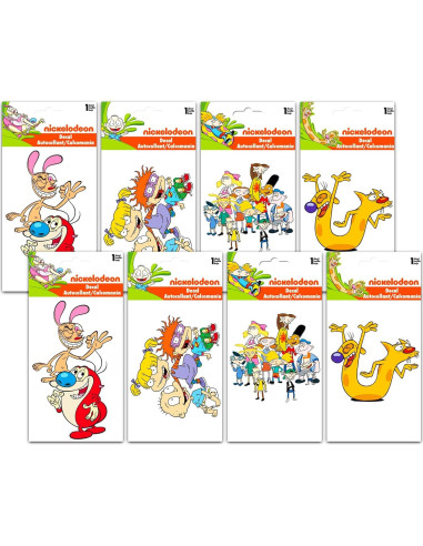 Set de Stickers y Calcomanías Rugrats Reptar - Nickelodeon