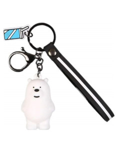 Llavero 3D Oso Lindos PVC Ecológico 5.7x3.4 cm