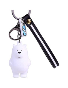 Llavero 3D Oso Lindos PVC Ecológico 5.7x3.4 cm 2