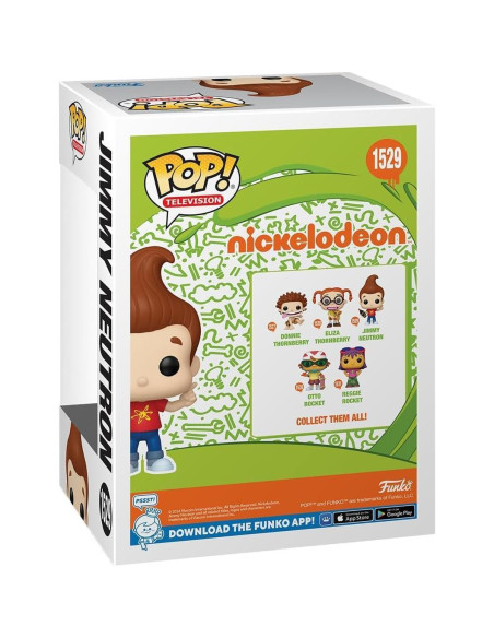 Figura de Vinilo Pop! Jimmy Neutron Niño Genio Funko 9.5cm Figura de Vinilo Pop! Jimmy Neutron Niño Genio Funko 9.5cm