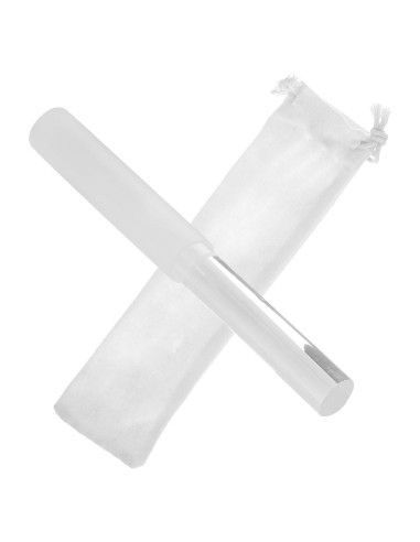 Mazo de Tazón Cantante Acrílico SUPVOX 19.5x2.5 cm Blanco