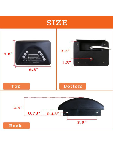 Placa de Control Digital FCCUM 9907100001 para Ahumador Masterbuilt