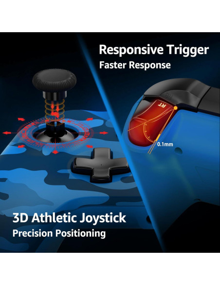 Controlador Inalámbrico Kamylorus XB1 para Xbox y PC - Vibración Dual