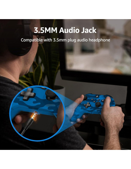 Controlador Inalámbrico Kamylorus XB1 para Xbox y PC - Vibración Dual