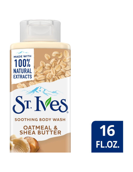 Gel de Ducha St. Ives Avena y Manteca de Karité 6x473ml