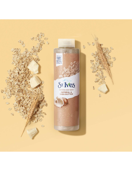 Gel de Ducha St. Ives Avena y Manteca de Karité 6x473ml