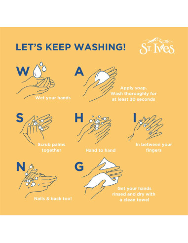 Gel de Ducha St. Ives Avena y Manteca de Karité 6x473ml