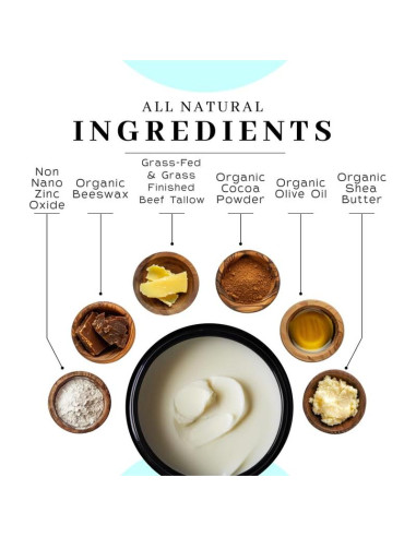 Protector Solar Mineral SPF 20 Vanman's - Zinc y Sebo 79.4g