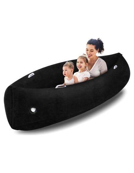 Silla Sensorial Inflable Namalu 203 cm Negra para Niños